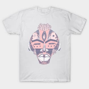 Npink African Mask 4 T-Shirt